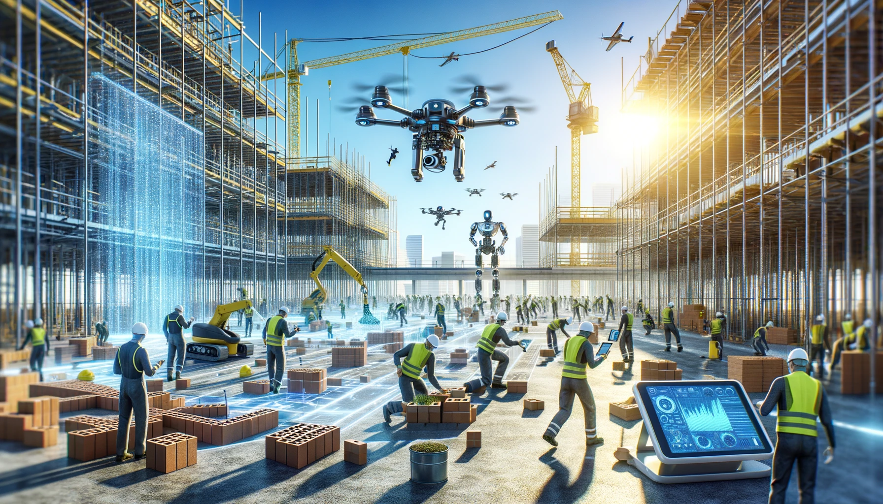 Tactical steps for early adoption of AI in the construction industry
