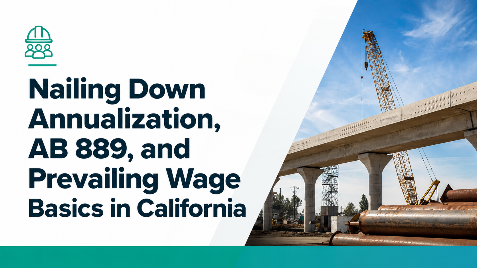 Nailing Down Annualization, AB 889, and Prevailing Wage Basics in California